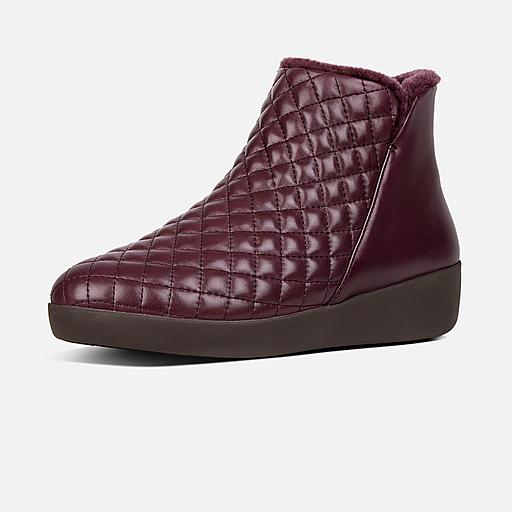 Women s MILA Leather Boots FitFlop EU