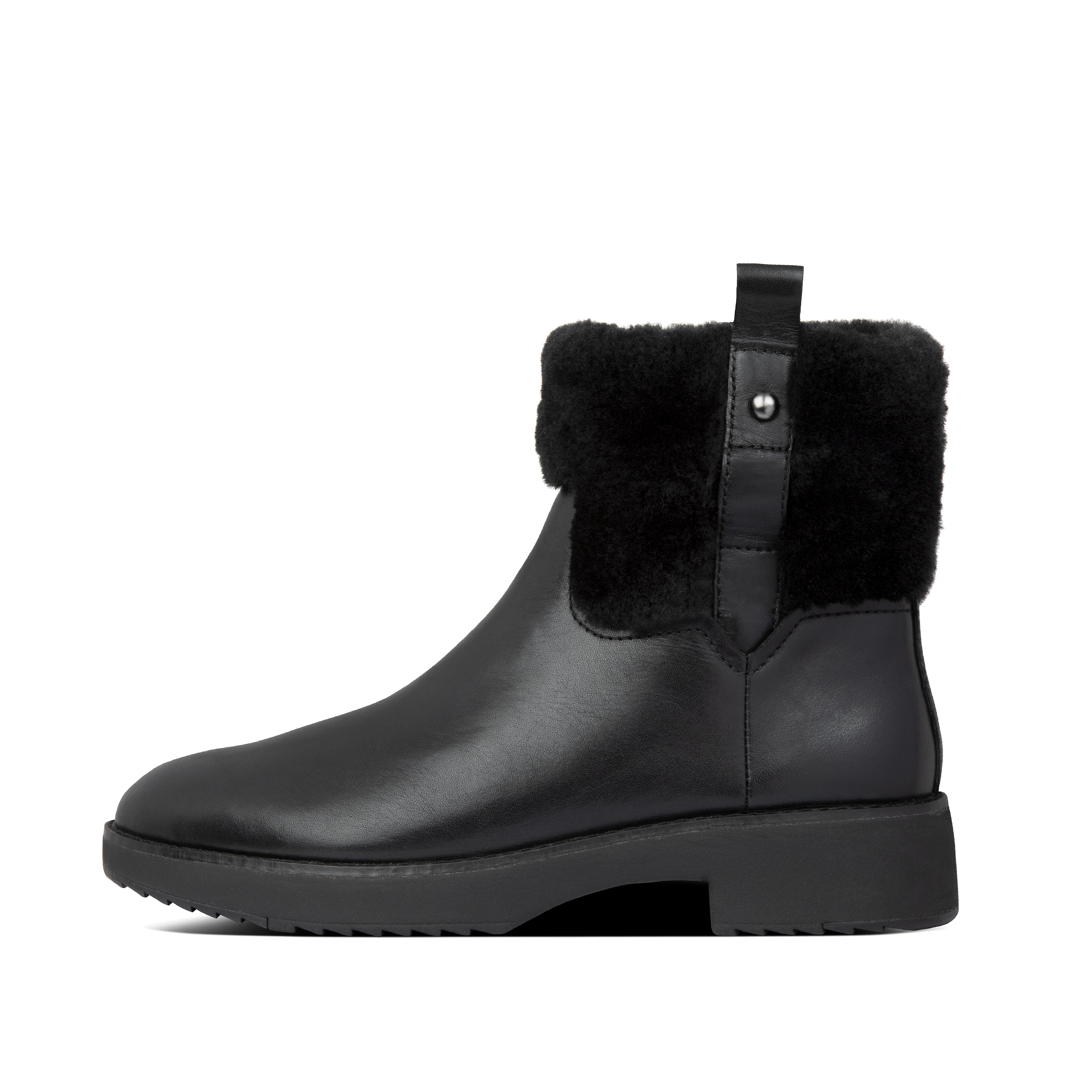 Women's Mimie Leather-Shearling Boots 