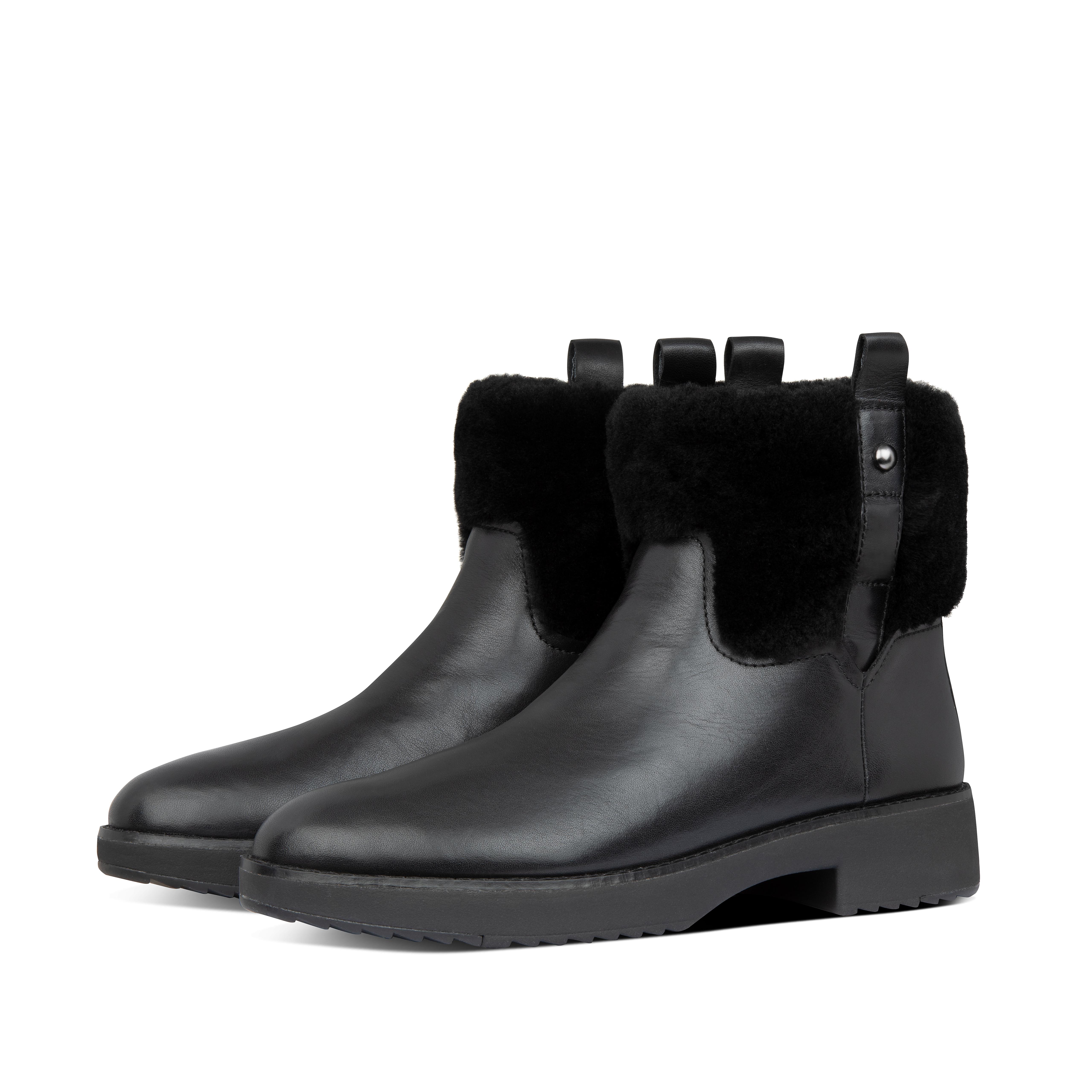 fitflop shearling boots