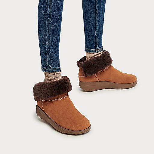 Women s Mukluk Shorty Suede Boots FitFlop US