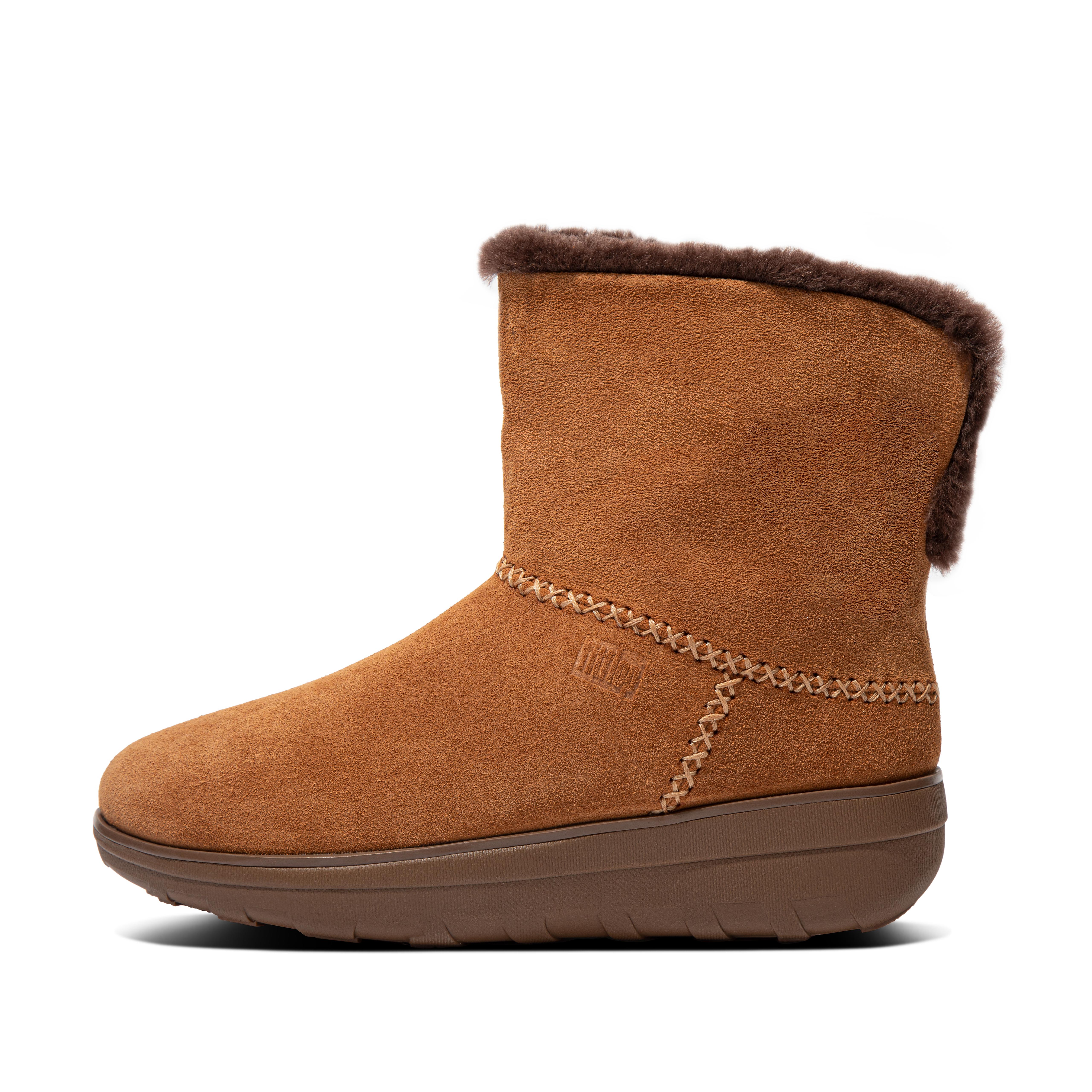 fitflop shearling boots