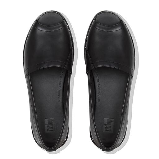 Fitflop nadia peep toe loafers sale