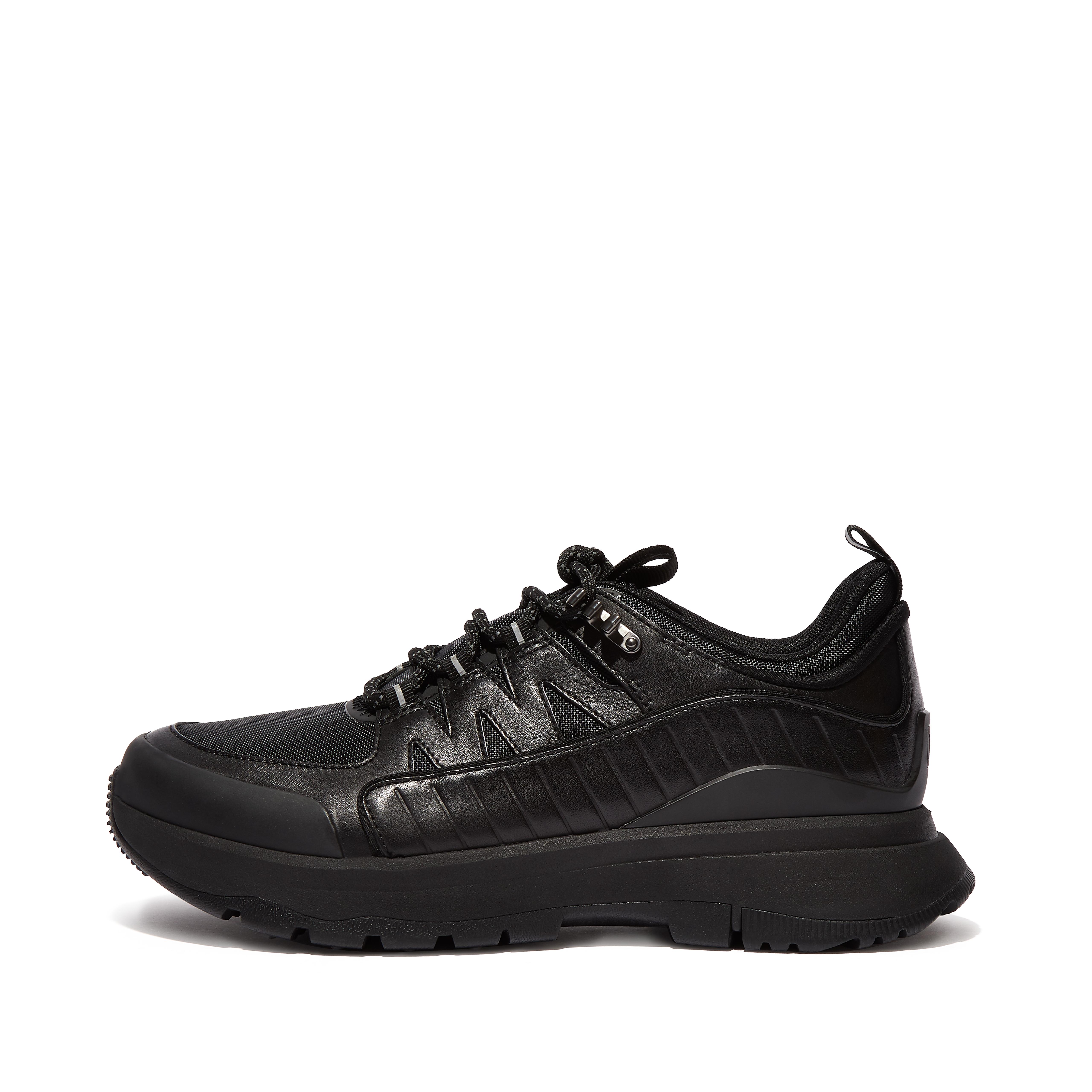 Skechers Sport D'LITES - Trainers - natural leather/black mesh