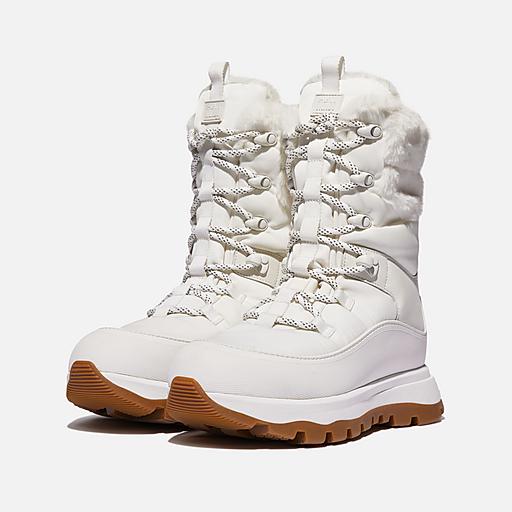 Women's Neo-D-Hyker Polyester-Leather-Rubber-Tpu Boots | FitFlop US