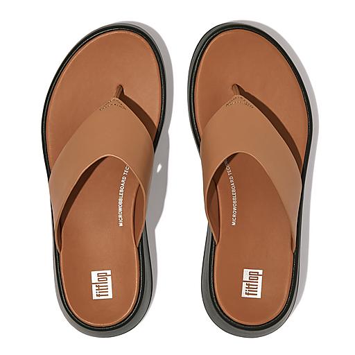 Women's F-Mode Leather Toe-Thongs