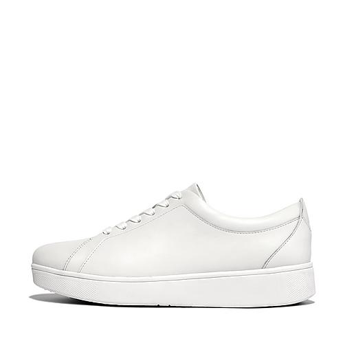 Women's RALLY Leather Court Sneakers | FitFlop CA