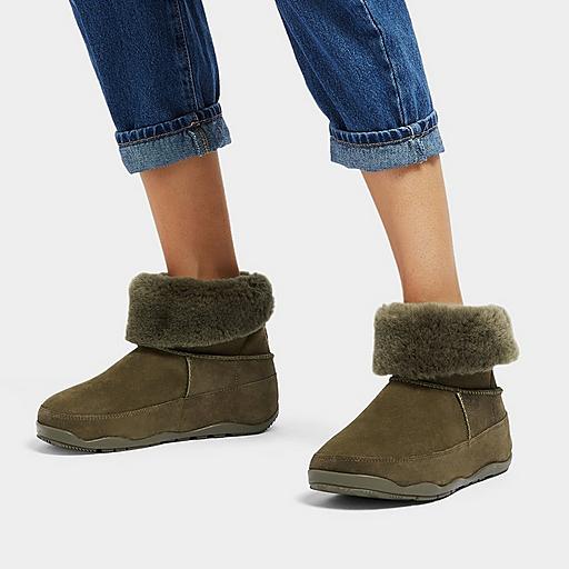 Women s Original Mukluk Shearling Ankle Boots FitFlop UK