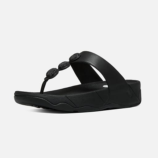 Women s PETRA Leather Toe Thongs
