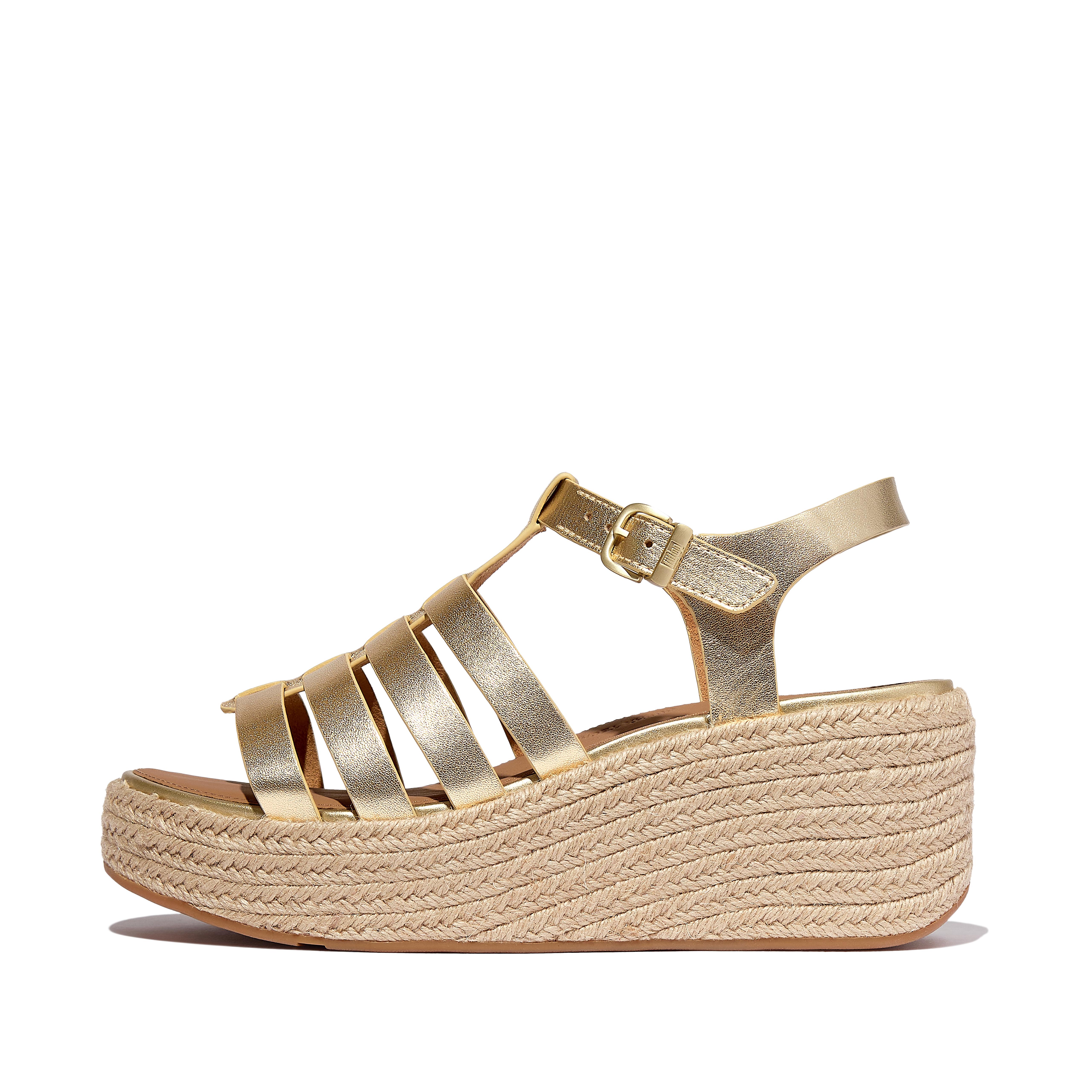 Women's Platfform Leather Back-Strap-Sandals | FitFlop US