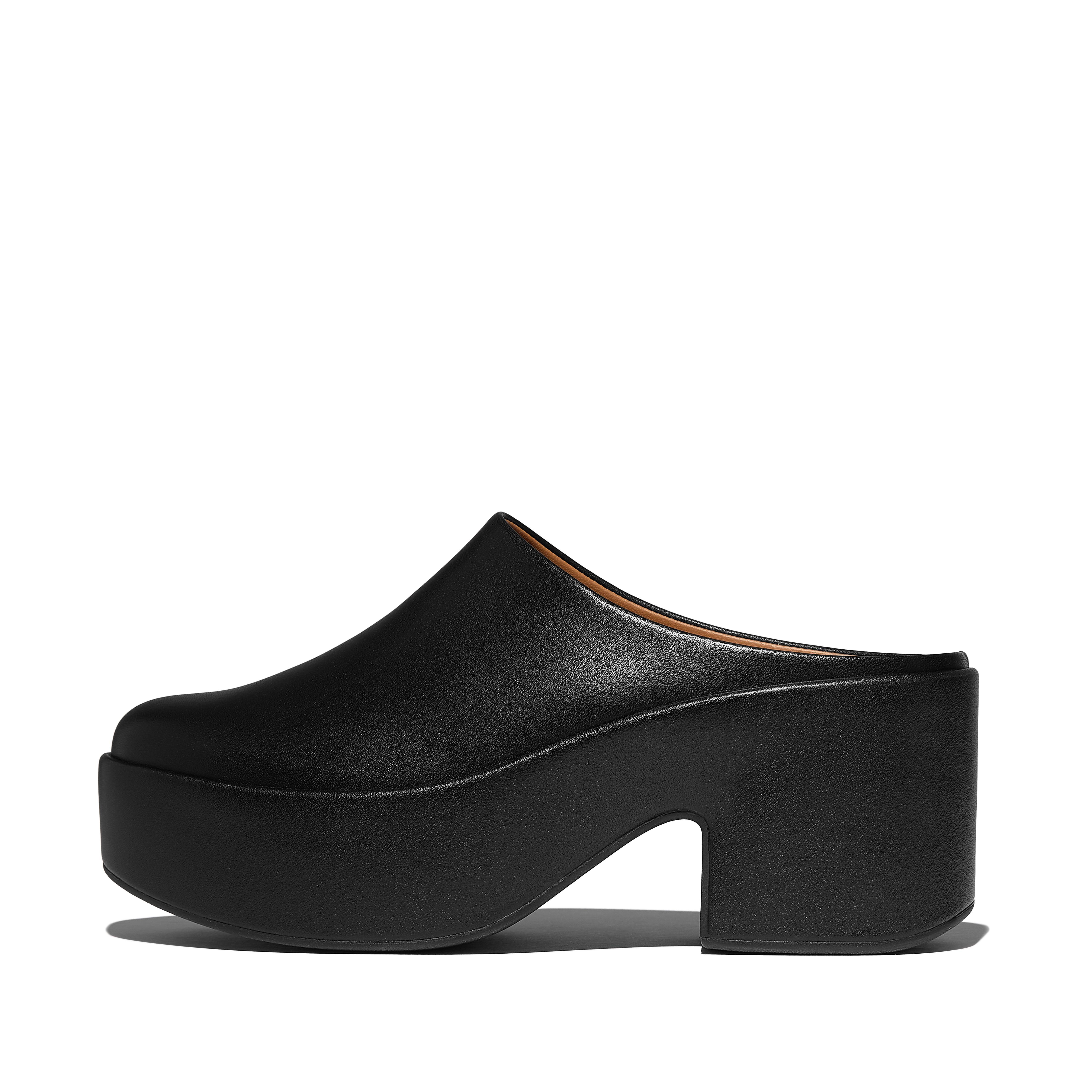 Women's Platfform Leather Mules Fitflop EU