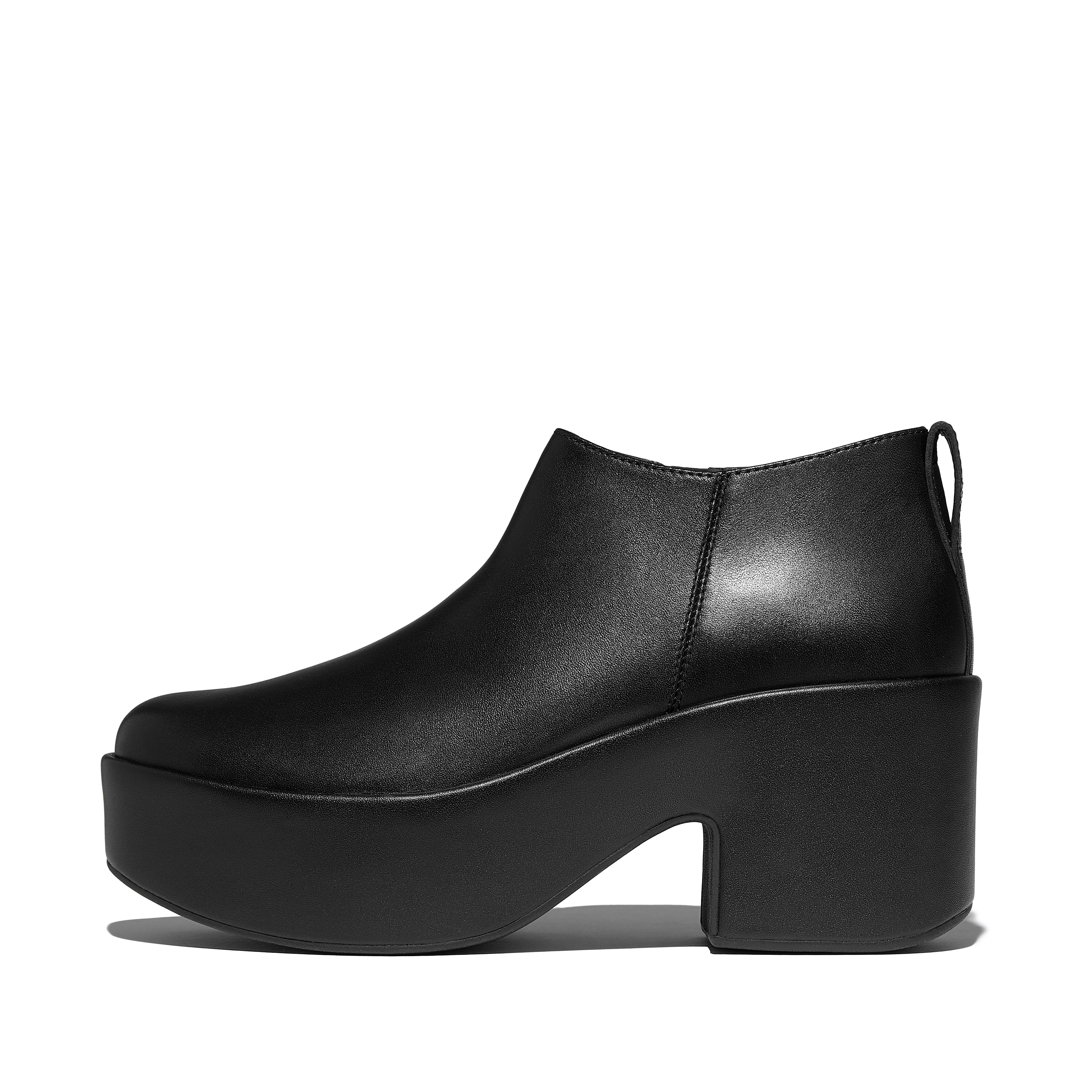 Women's Platfform Leather Boots | Fitflop EU