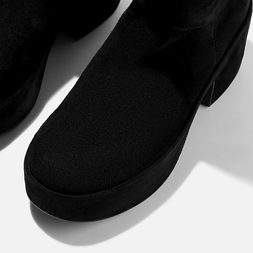 AURALEE SUEDE MOCCASIN SHORT BOOTS 黒9 美品 SUEDE MOCCASIN SHORT BOOTS (A23SS01QD) | AURALEE / シューズ
