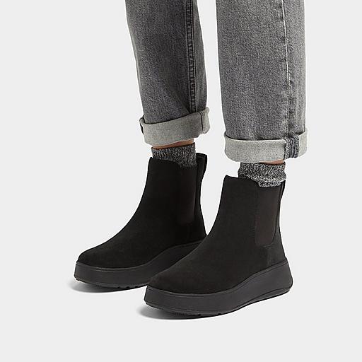 Women's F-Mode Suede Chelsea Boots | FitFlop CA