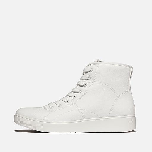 RALLY Canvas Mid-Top Trainers
