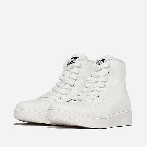 Women's Rally Cotton-Polyester-Webbing Sneakers FitFlop UK