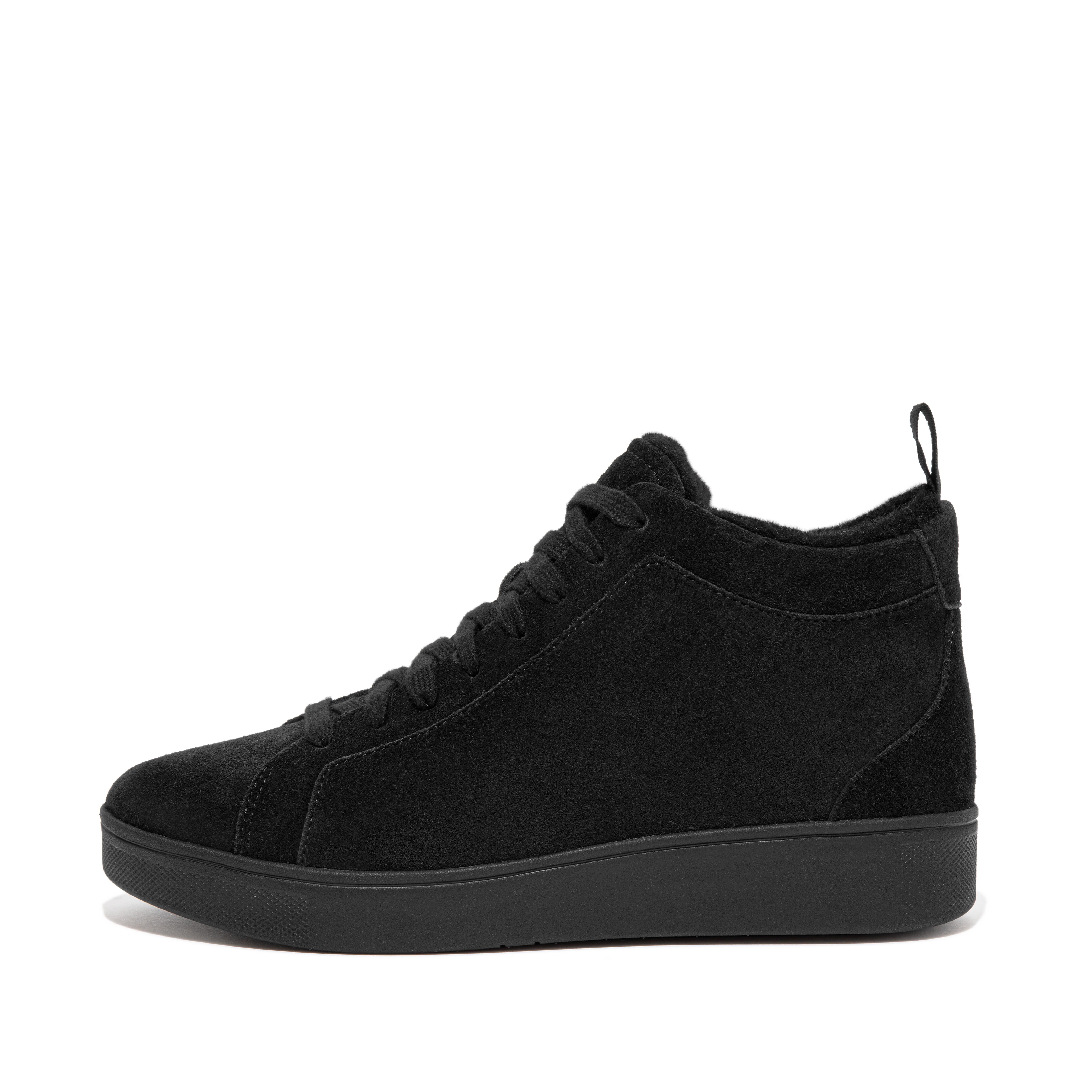 Rally Suede High Top Fur Lined Sneakers