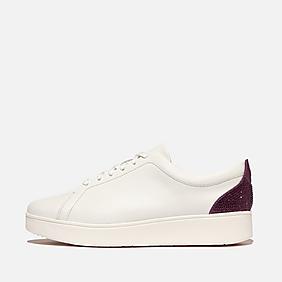 White fitflop sneakers sales