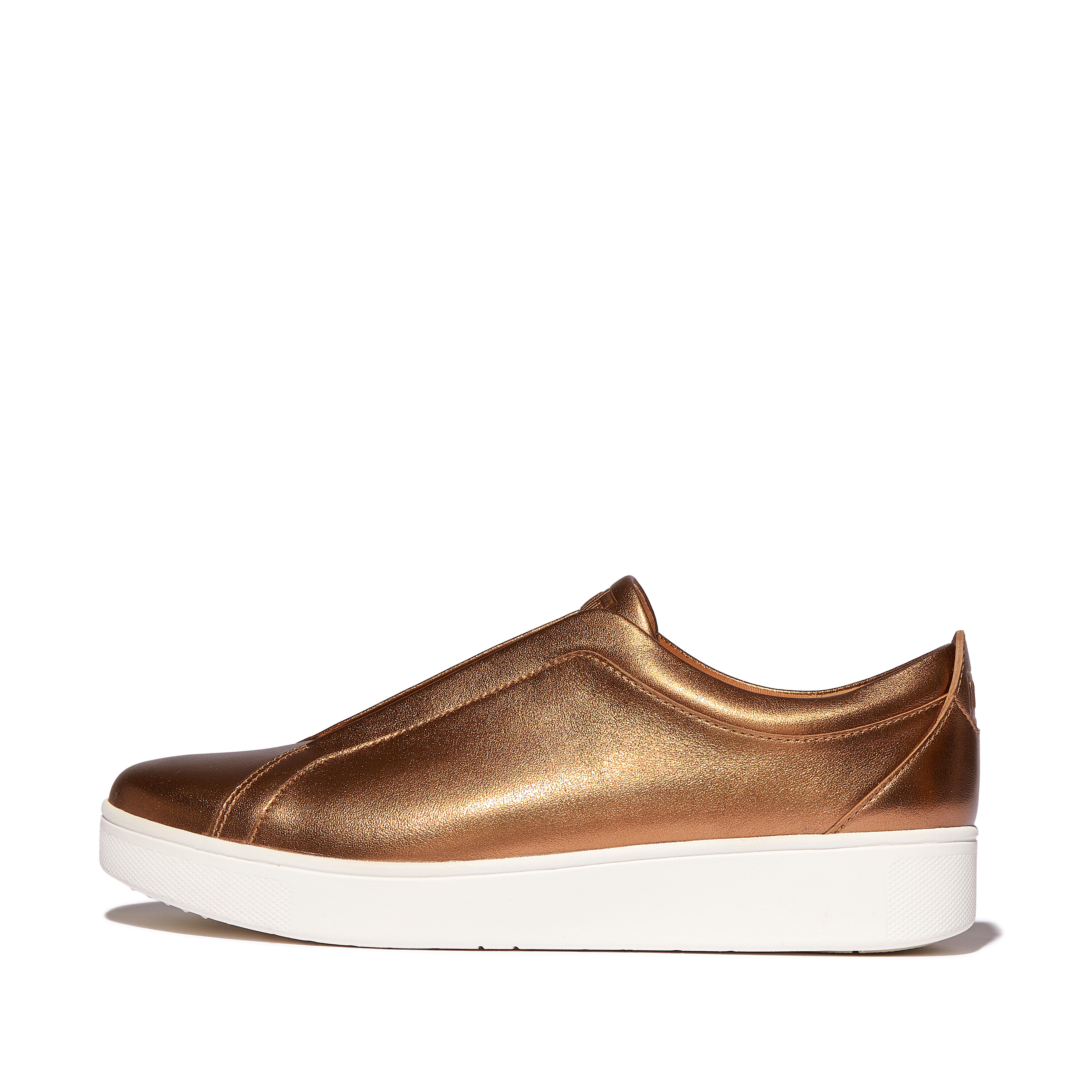 Women's Rally Elastic Leather Sneakers | FitFlop US
