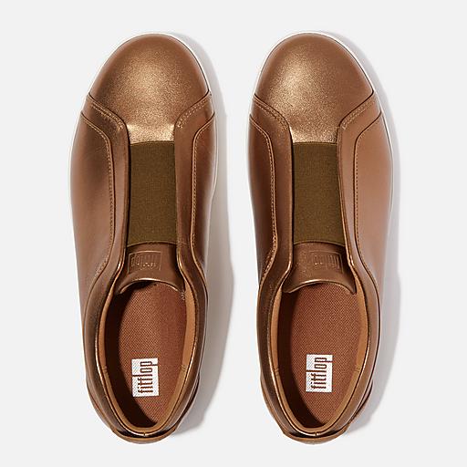 Women's Rally Elastic Leather Sneakers | FitFlop US