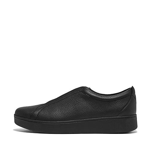 Slip on cheap leather trainers womens