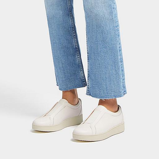 Slip on sneakers with elastic strap online