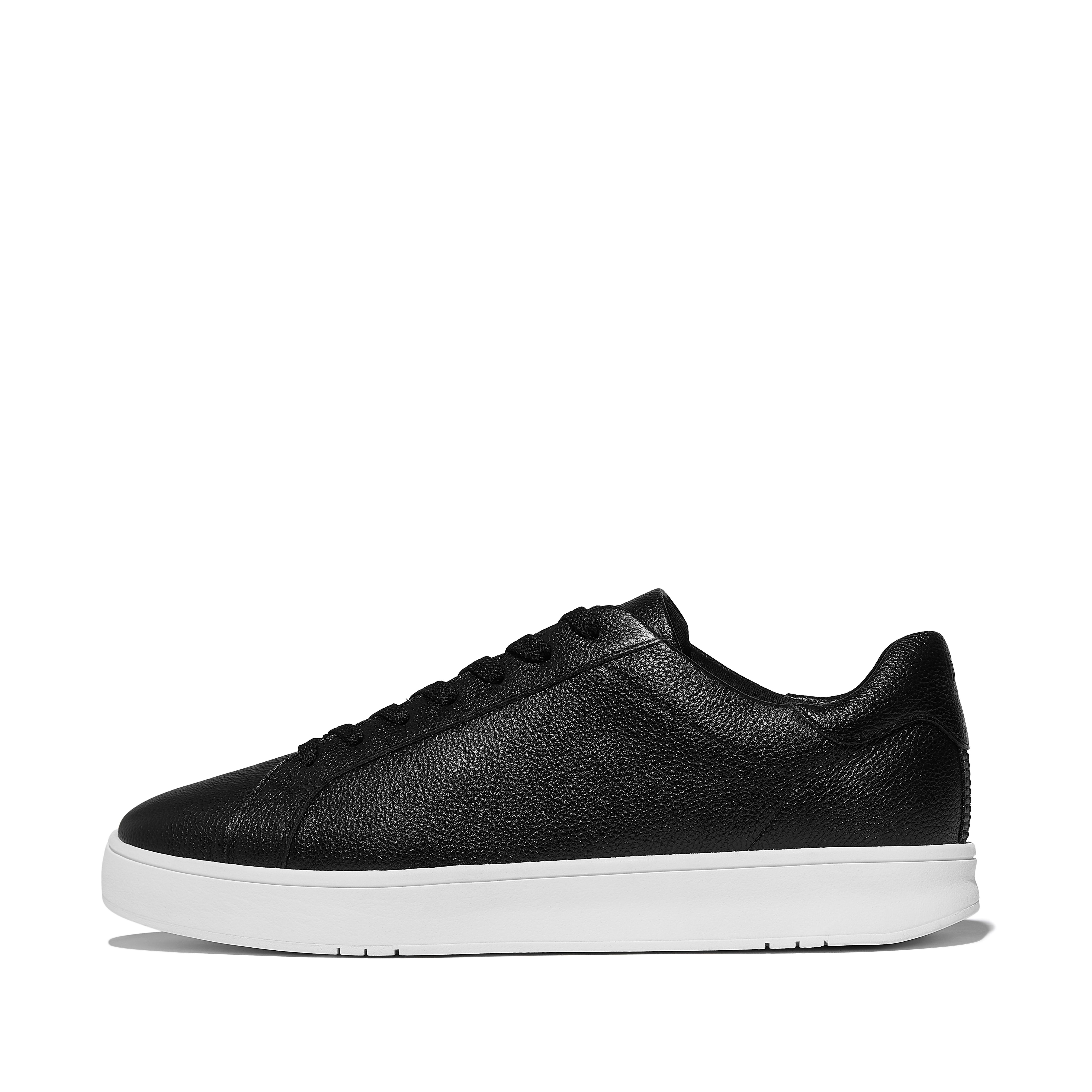 RALLY II Mens Tumbled-Leather Trainers