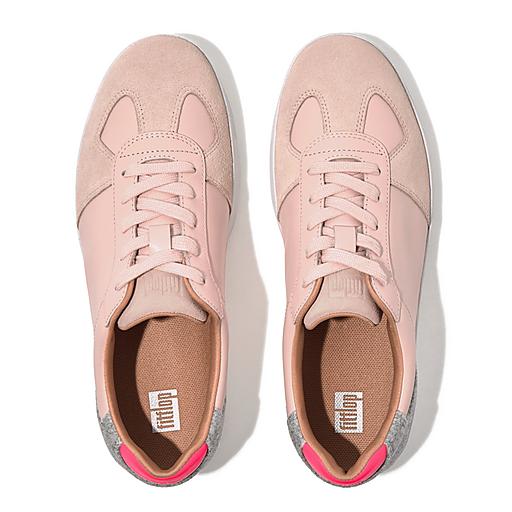 Walk Leather- and Suede-Panelled Mesh Sneakers