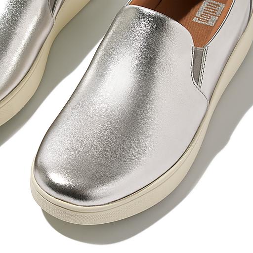 Rally Sneaker Silver by Fit Flop at Walking On A Cloud