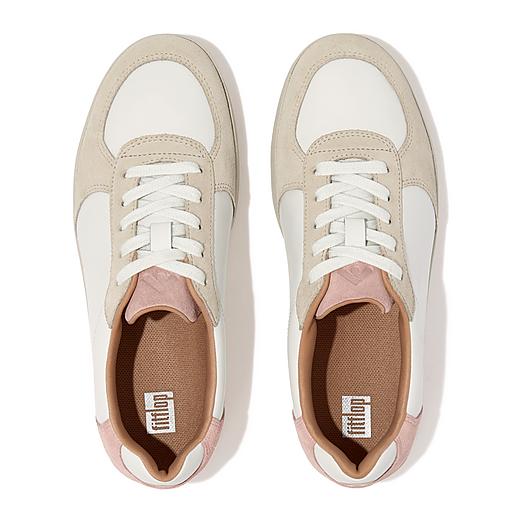 Women's Rally Suede-Leather Sneakers | FitFlop CA