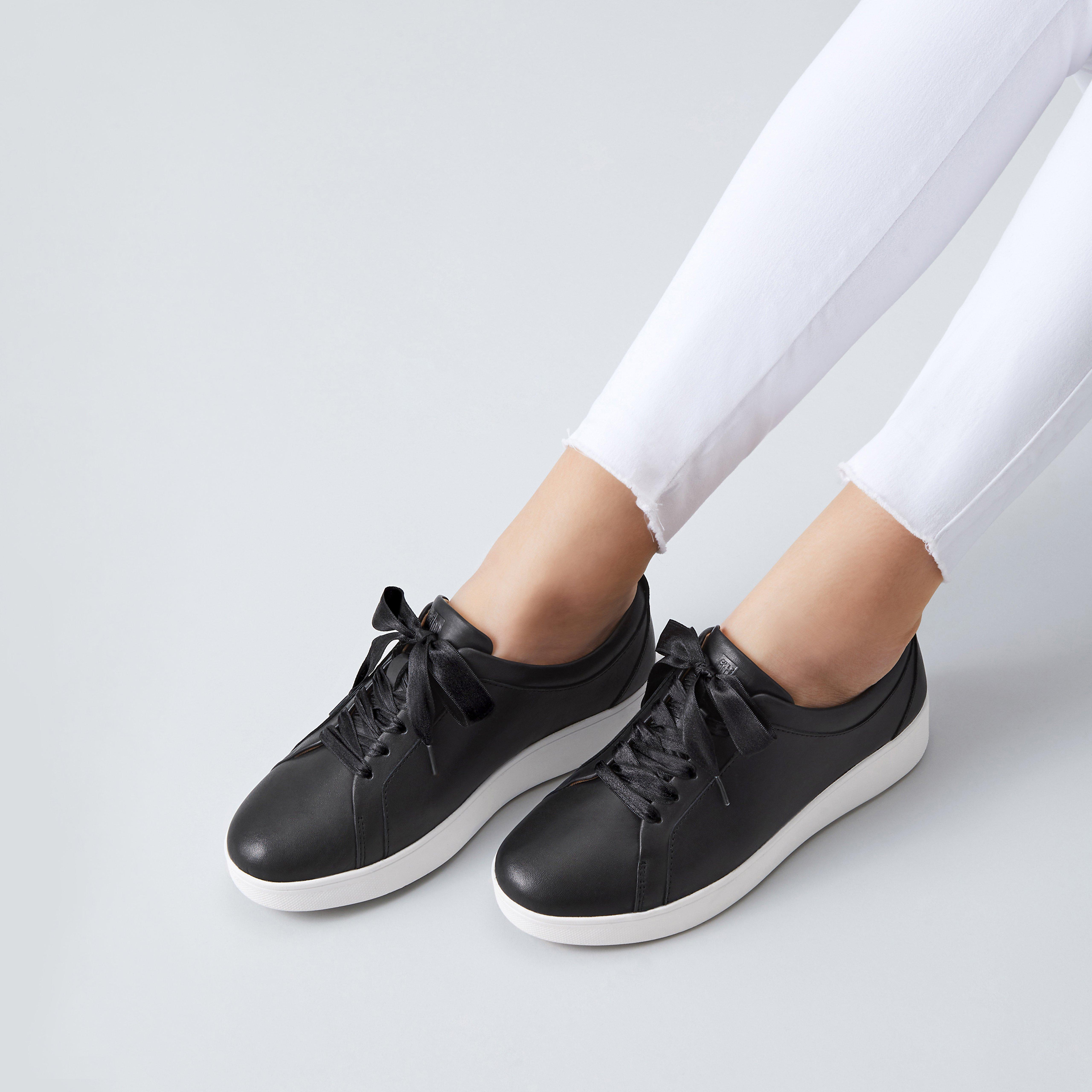 fitflop rally trainers black