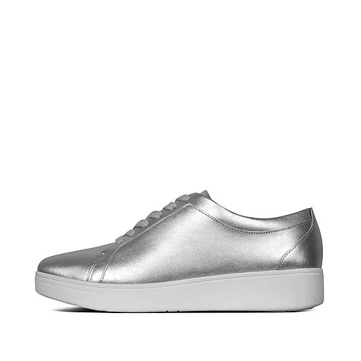 FitFlop Rally Metallic Slip-On Sneakers