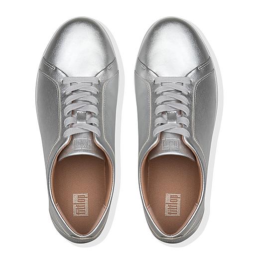 Fitflop cheap metallic trainers