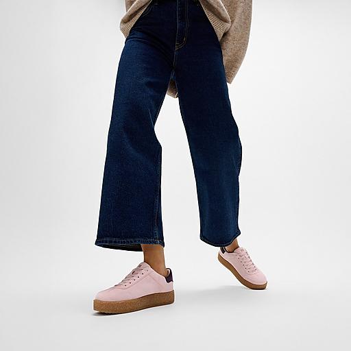 Women's Rally T-Toe Suede Sneakers Fitflop UK