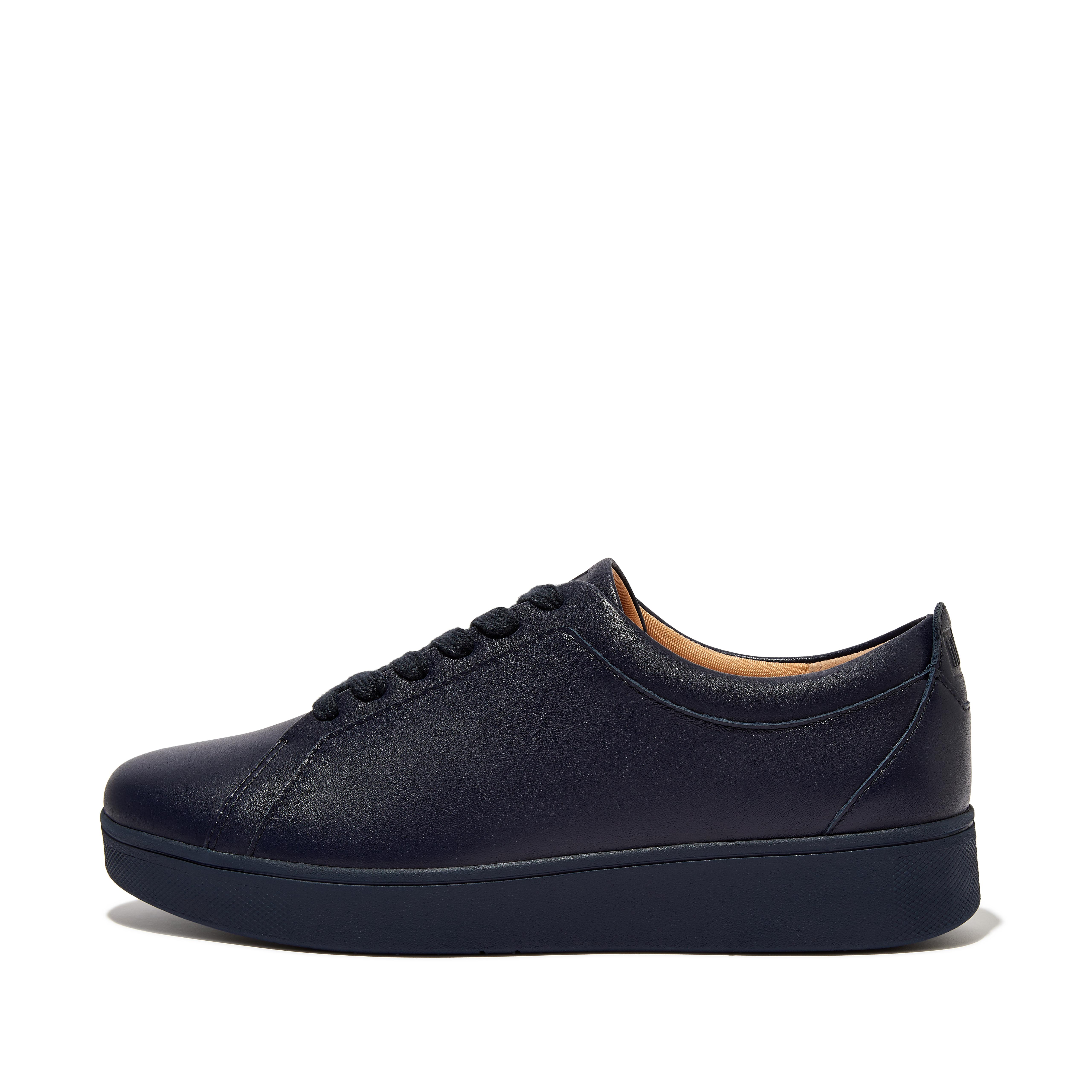 Fitflop Leather Sneakers,All Navy