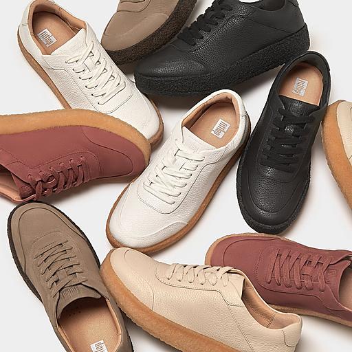 Fitflop store leather sneakers