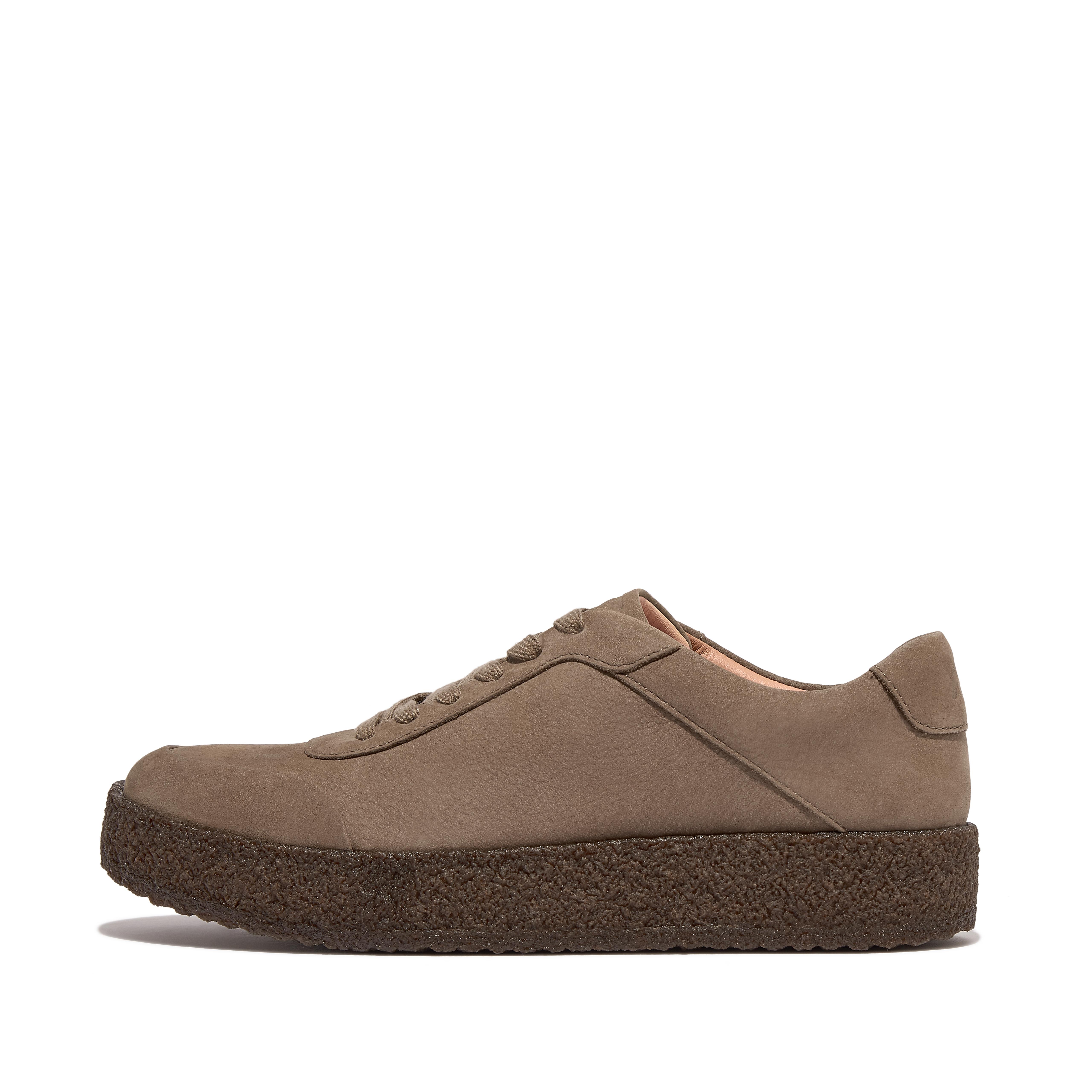 Women RALLY Tumbled-Nubuck Crepe Trainers, Outlet