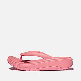 ◆Fitflop◆ [ICUSHION] Multi Crystal Pink Women's Flip Flops FitFlop® iQushion Iridescent Buckled Sandal - 21887714 | HSN