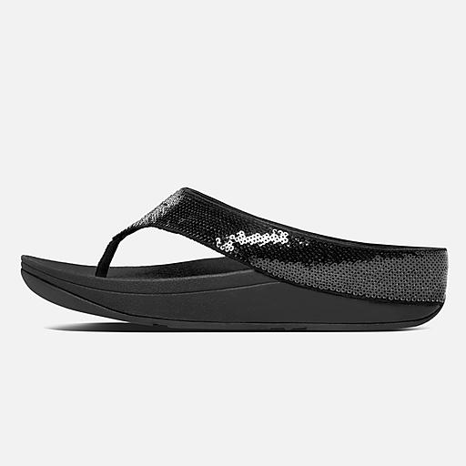 Women s RINGER Textile Toe Thongs