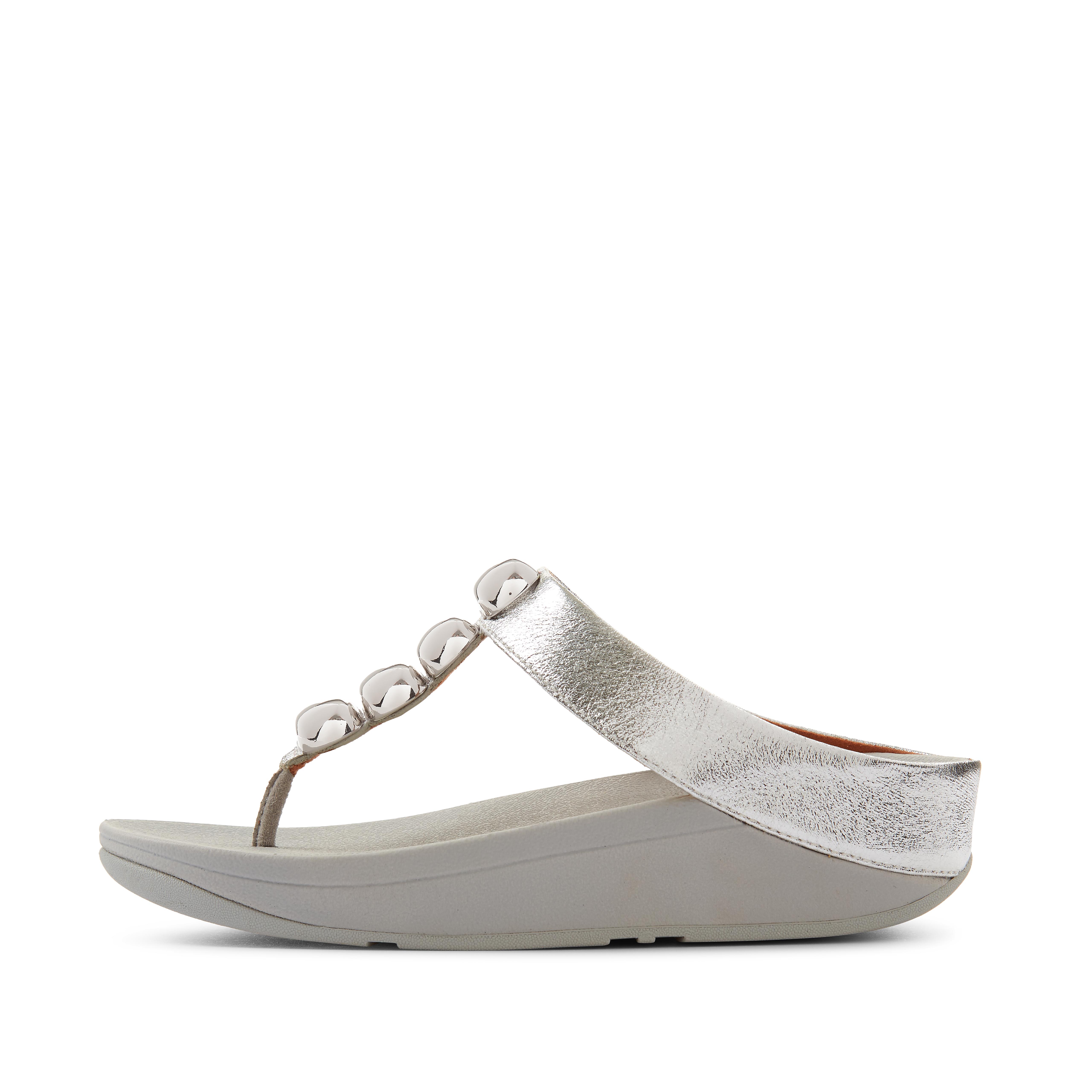 fitflop silver shoes