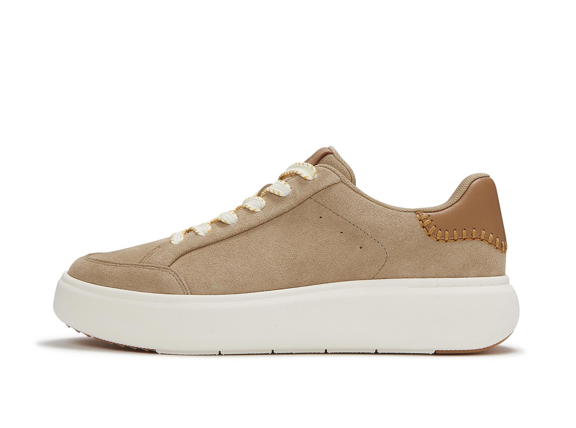 RTG Blanket-Stitch Suede Sneakers