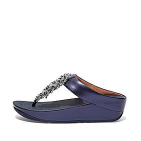 Women s Embellished Sandals Shoes Sparkly Sandals FitFlop CA