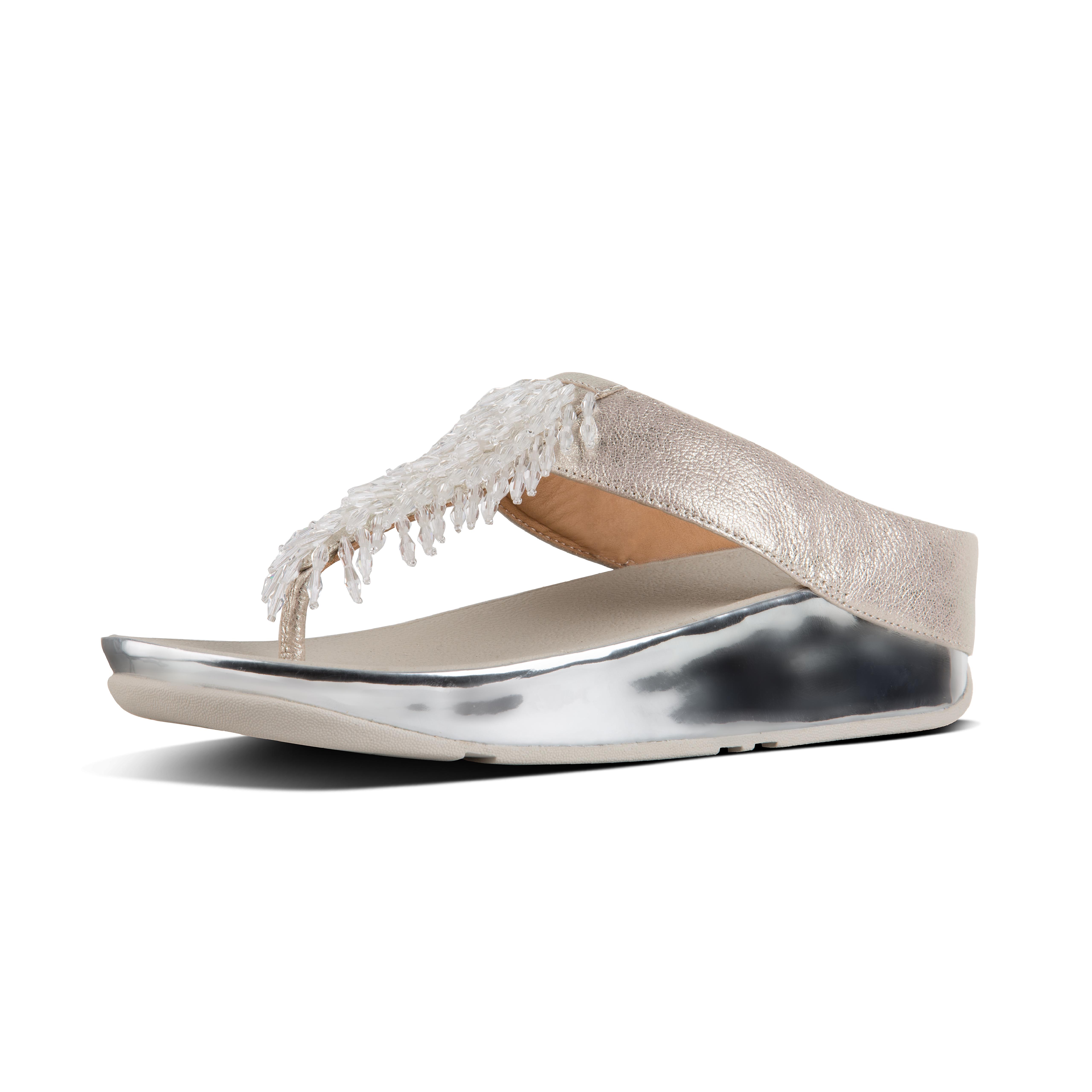 fitflop silver shoes