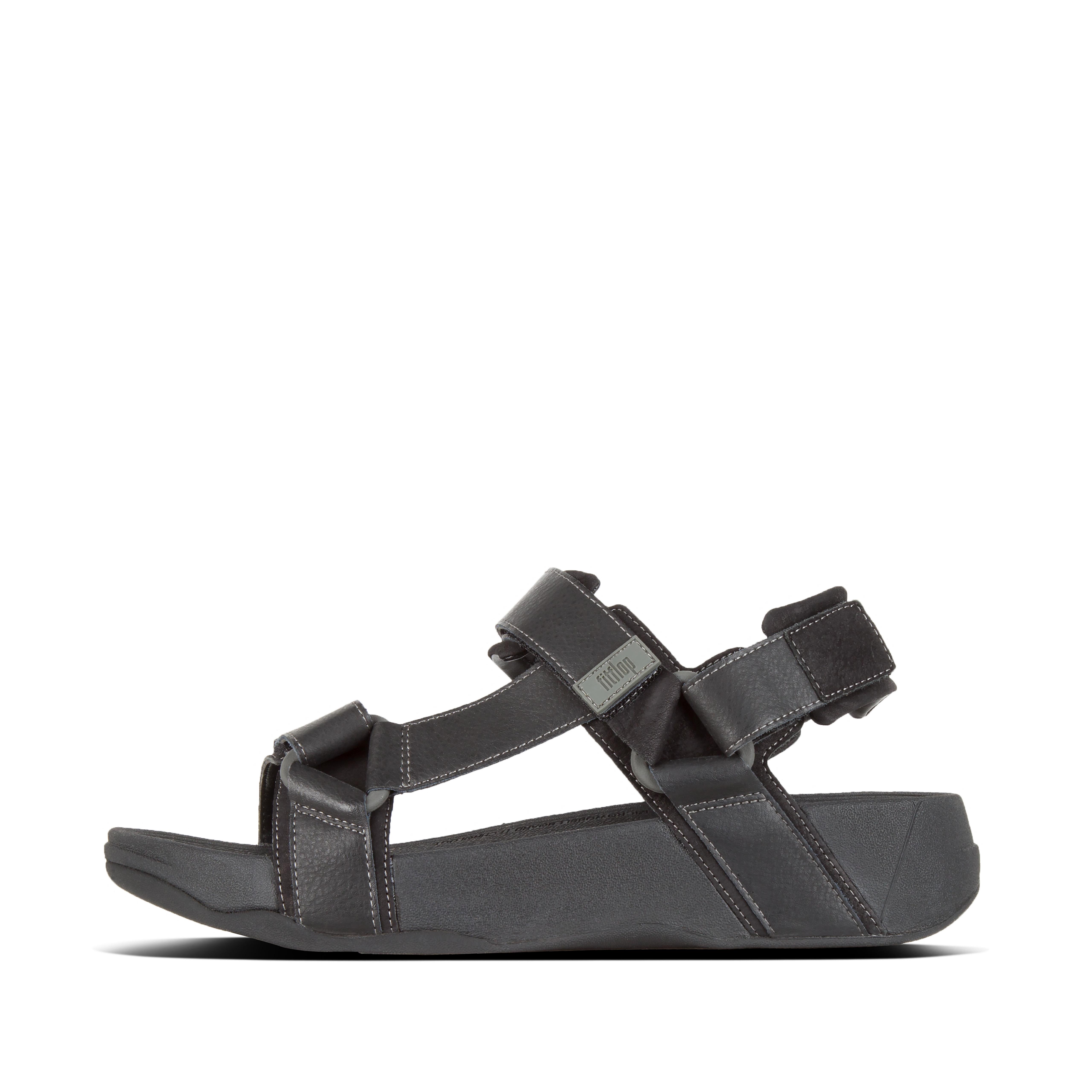 strap leather sandals