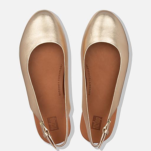 Women s Sarita Leather Ballerinas FitFlop CA