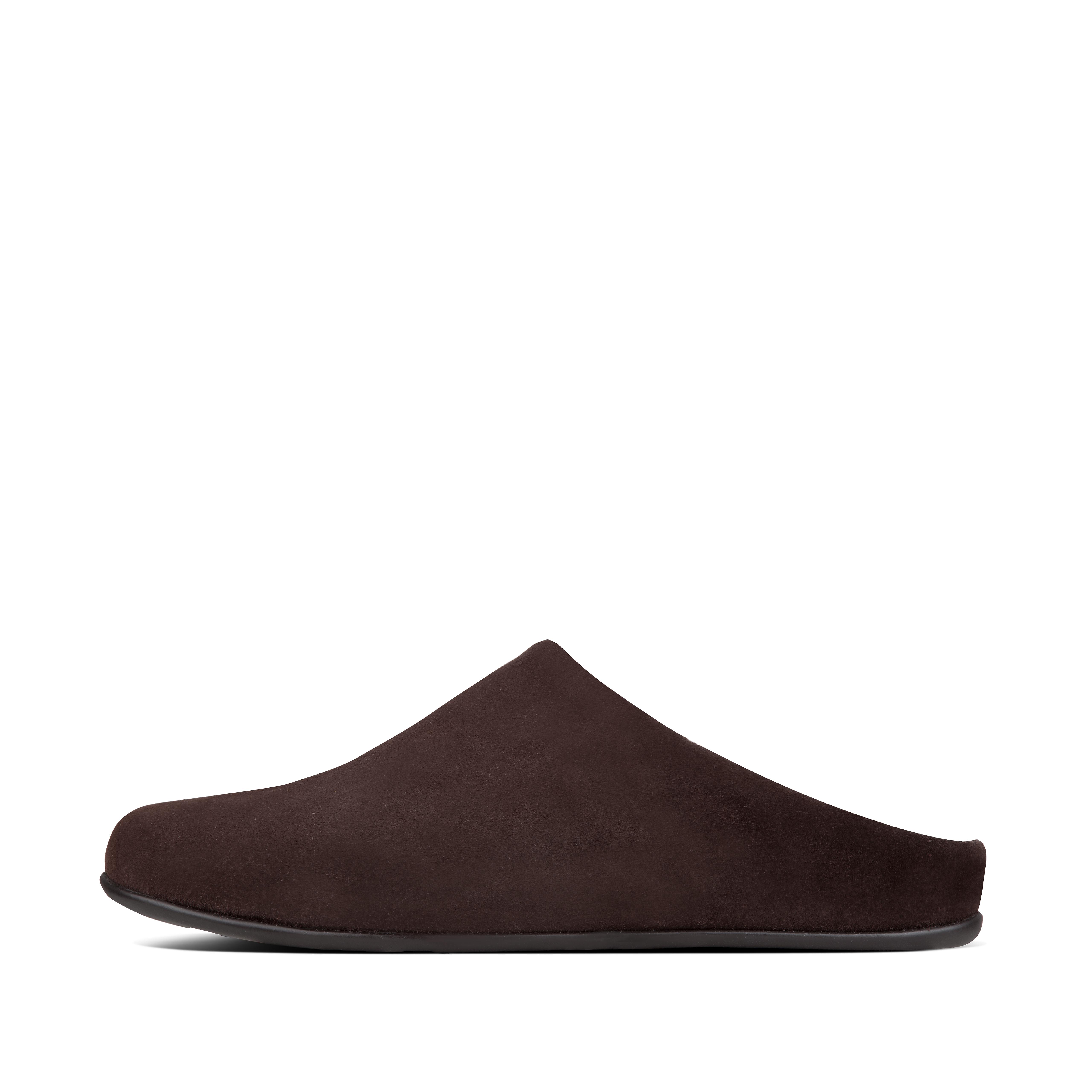 suede mule slippers mens