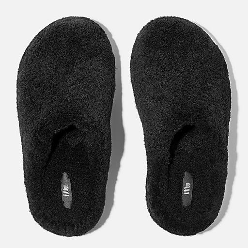 Women's Shuv Curly-Shearling Shearling Clogs Fitflop UK