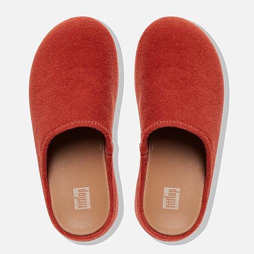 Women s SHUV Felt Clog Slippers FitFlop EU