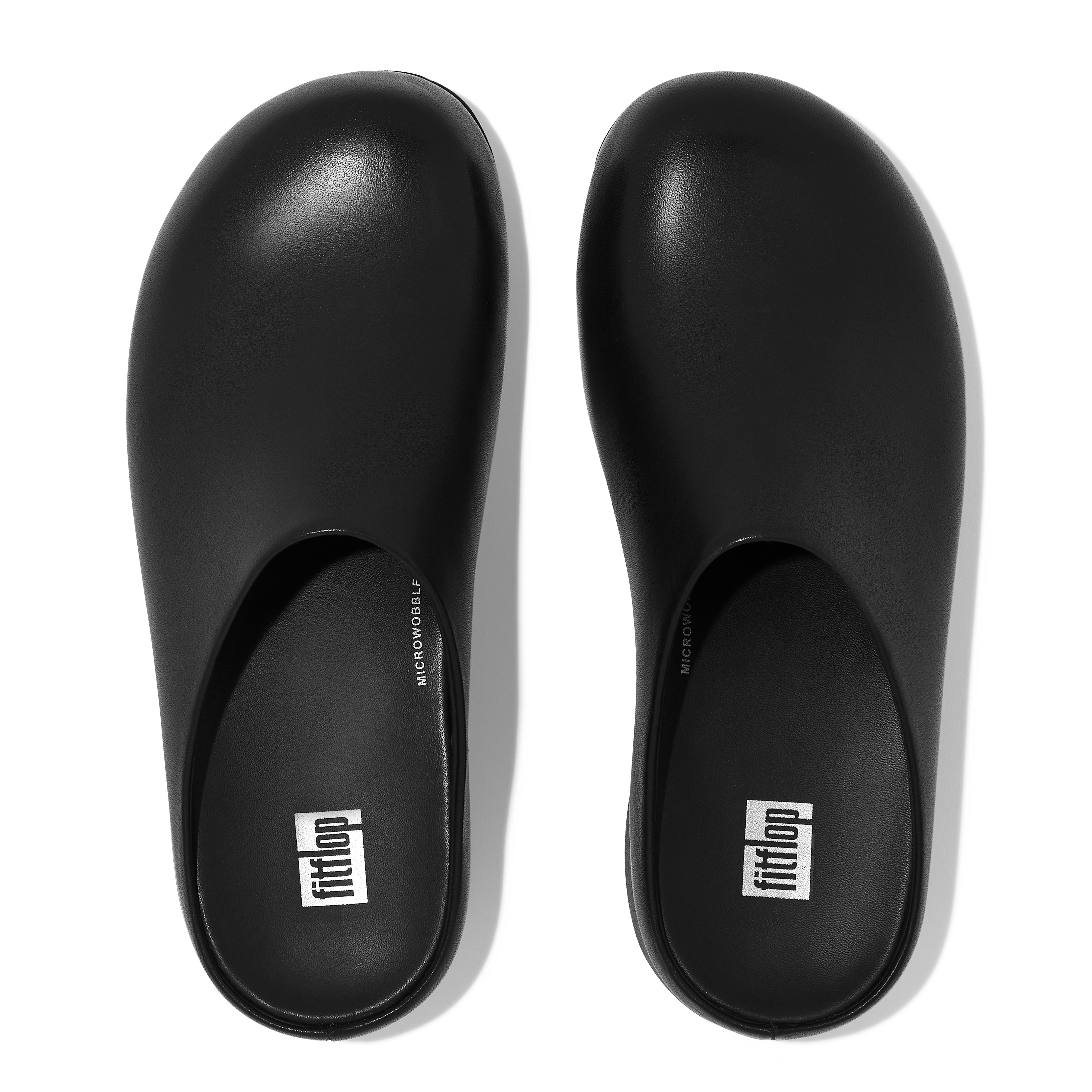 fitflop shuv leather clogs