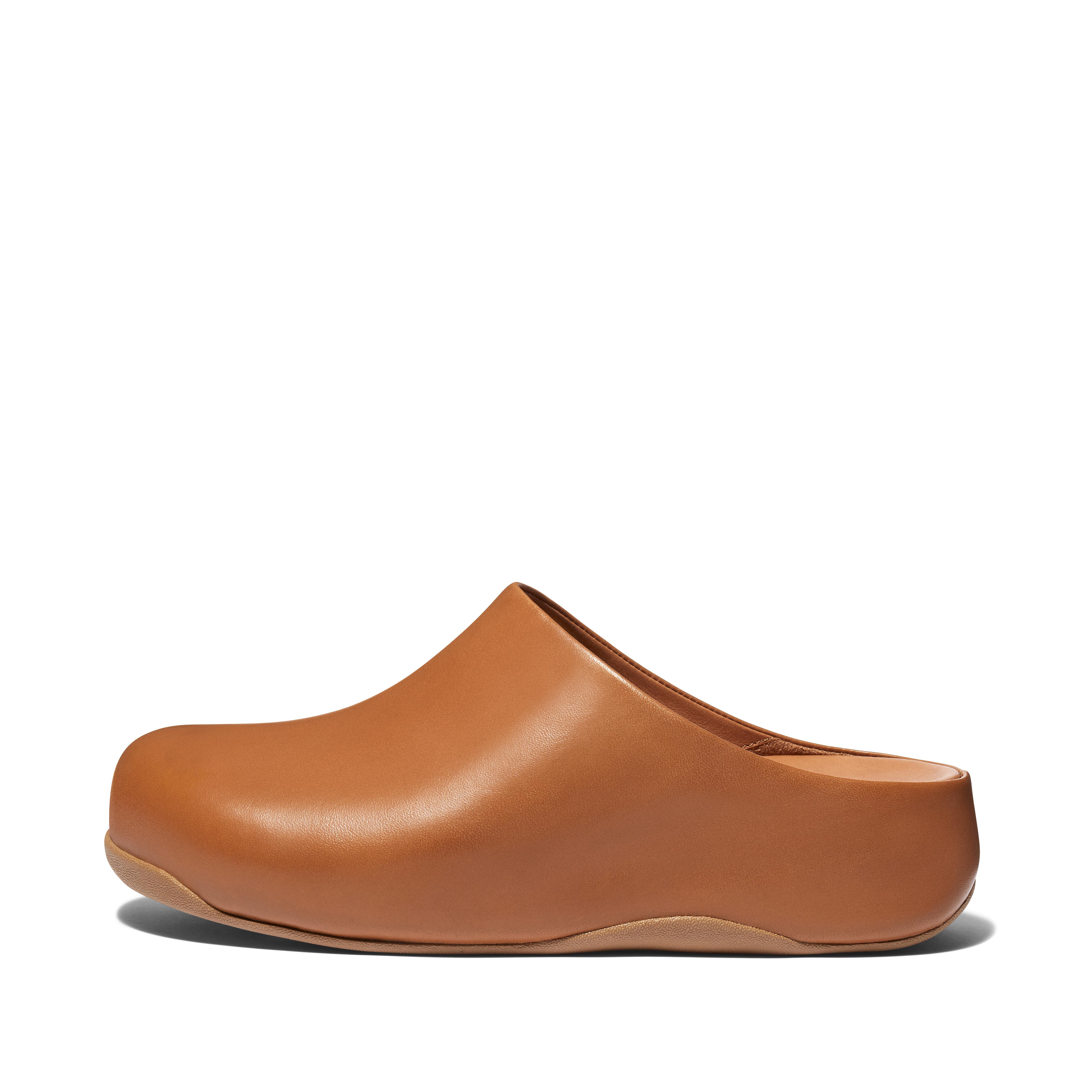 Women SHUV Leather Clogs, Full Price