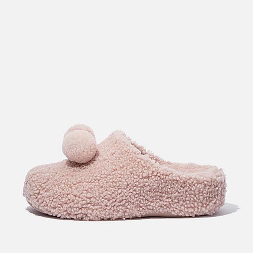 Shuv Pom Pom Slippers Shearling Clog Slippers FitFlop EU